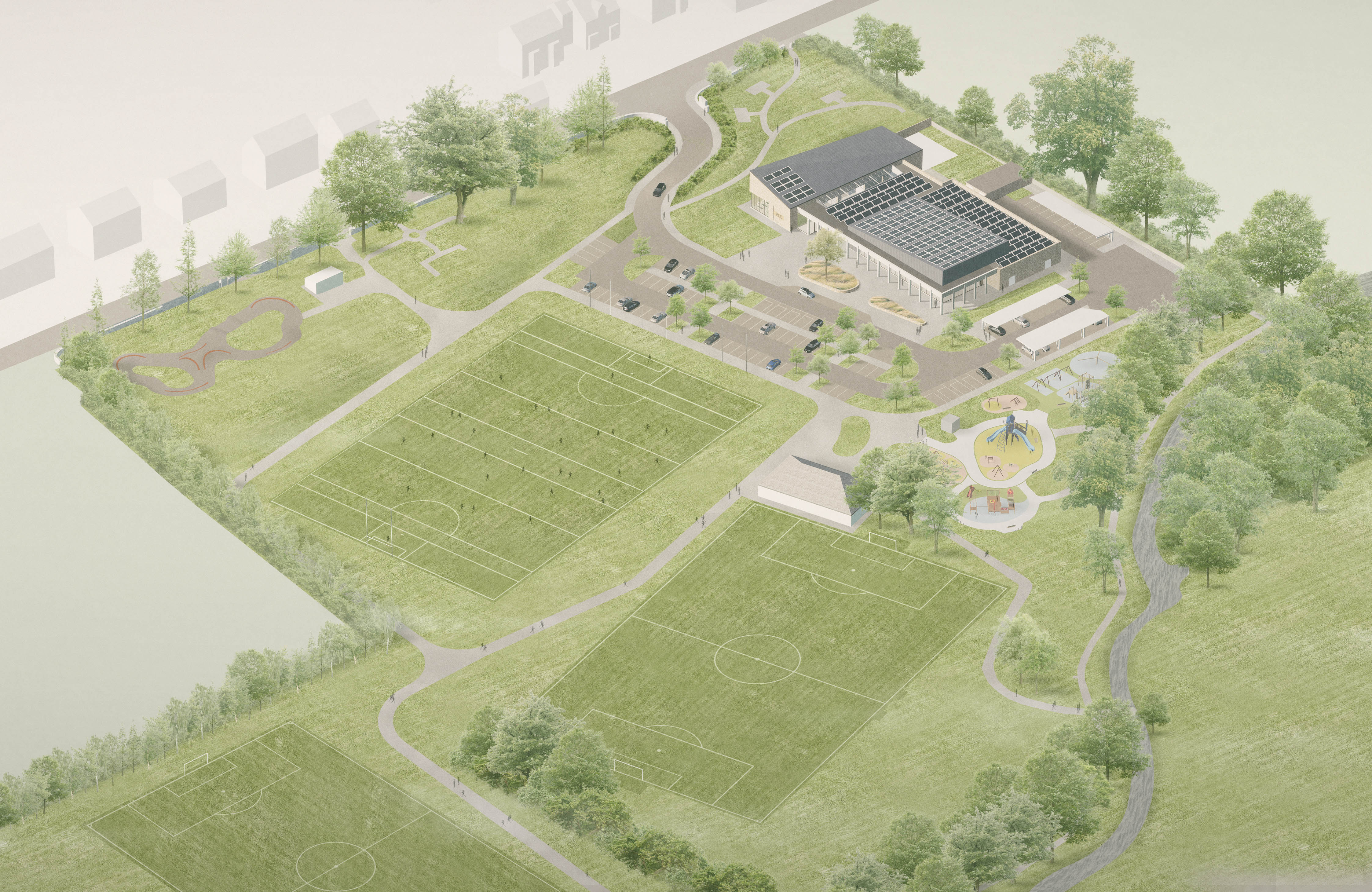 Proposed Aerial View